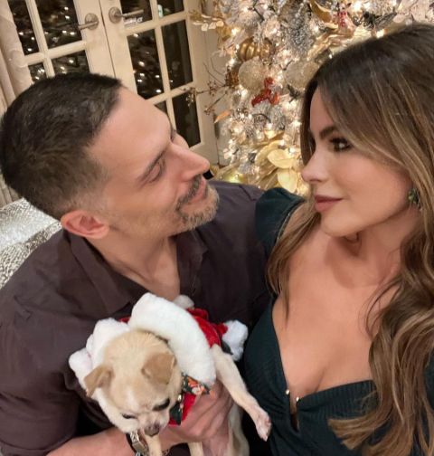 Sofia Vergara and her spouse enjoying their time together.